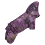 Дощовик для собак Dogs Bomba MD-19 Фіолетовий з рюшами