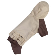 Дощовик для дівчат рюша беж MD-25