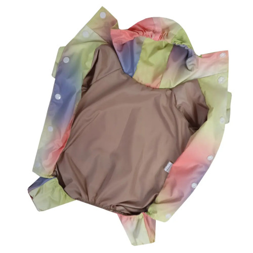 Дождевик для девочек рюша тай-дай MD-28