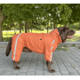 Дождевик для собак Dogs Bomba Спорт MF-31 Оранжевый на флисе