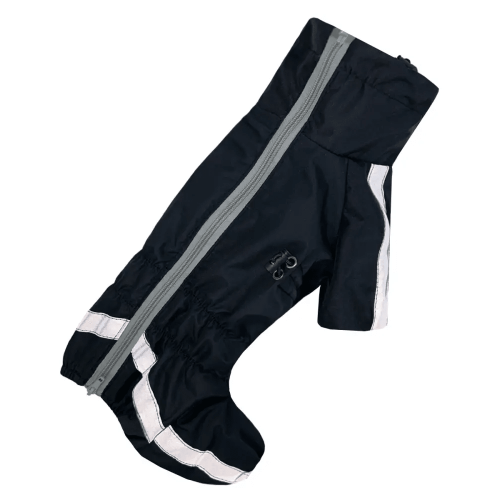 Дощовик для собак Dogs Bomba "Спорт" на флісі MF-33 чорний