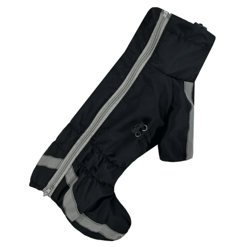 Дощовик для собак Dogs Bomba "Спорт" на флісі MF-33 чорний