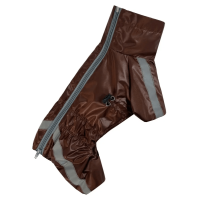 Дождевик для собак Dogs Bomba Спорт MF-34 коричневого цвета на флисе