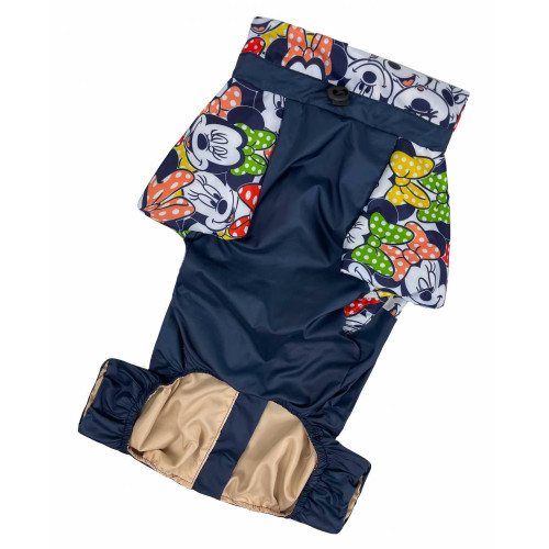 Дождевик для собак Dogs Bomba MT-23 Микки для такс девочек