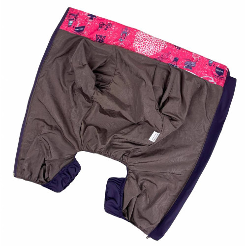 Дощовик для собак Dogs Bomba MT-24 Париж для такс дівчат