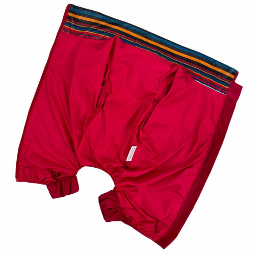 Водоотталкивающий дождевик для такс девочек радуга MT-25