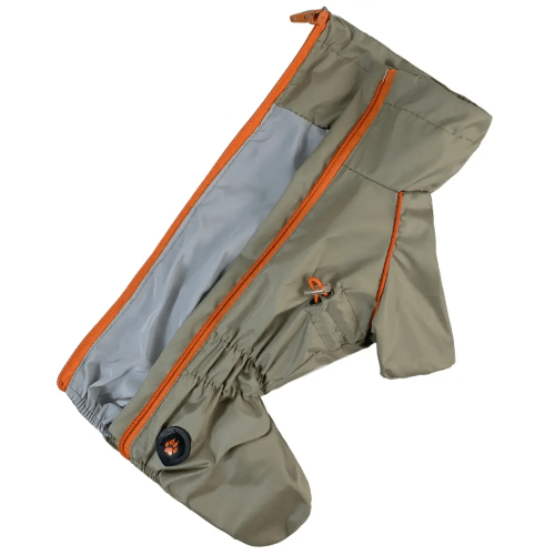 Дождевик для собак Dogs Bomba MT-28 Оливковый (для такс)