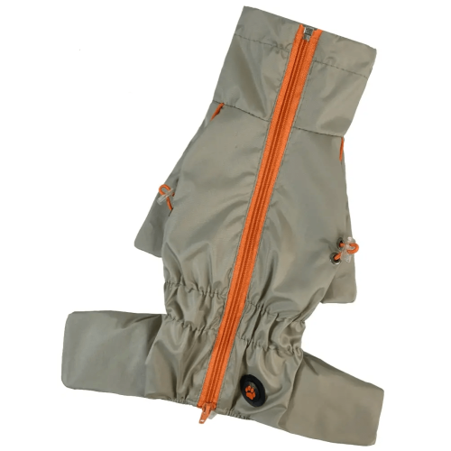 Дождевик для собак Dogs Bomba MT-28 Оливковый (для такс)