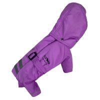 Комбинезон для собак Dogs Bomba R-24 лилового цвета с поясом