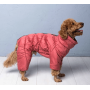 Зимний комбинезон для собак Comfort терракотового цвета R-50