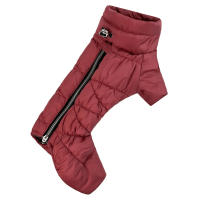 Зимний комбинезон для собак Comfort терракотового цвета R-50