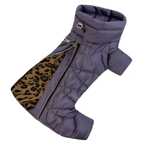 Зимний комбинезон для собак Comfort фиолетового цвета R-51