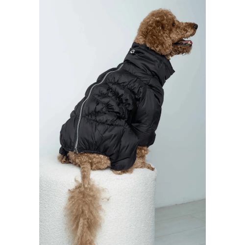 Зимний комбинезон для собак Comfort чёрного цвета R-52