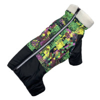 Зимовий комбінезон для такси та коргі RT-16 з малюнком бджолині соти