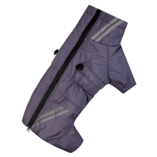 Зимний комбинезон для такс "Спорт" сиреневого цвета RT-31