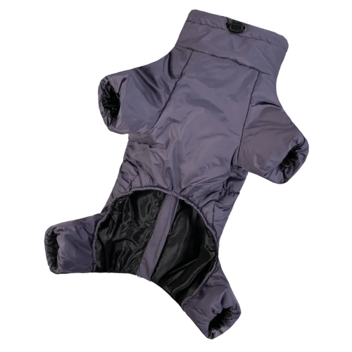 Зимний комбинезон для такс "Спорт" сиреневого цвета RT-31