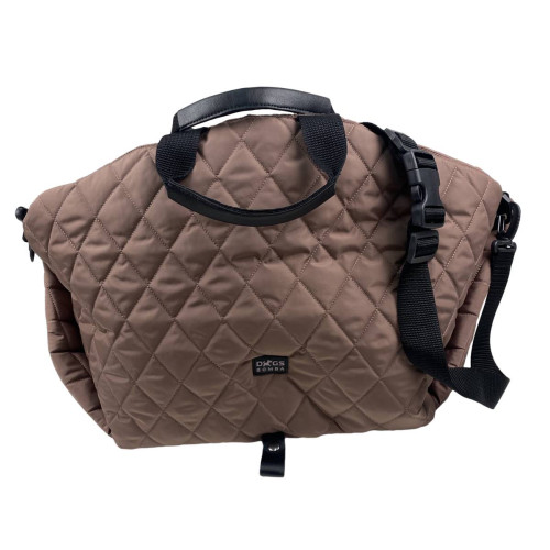 Сумка автогамак для собак цвета мокко S-14