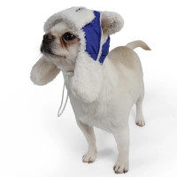 Шапка для собак з вушками електрик S-100