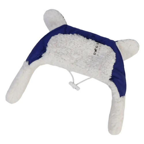 Шапка для собак с ушками электрик S-100