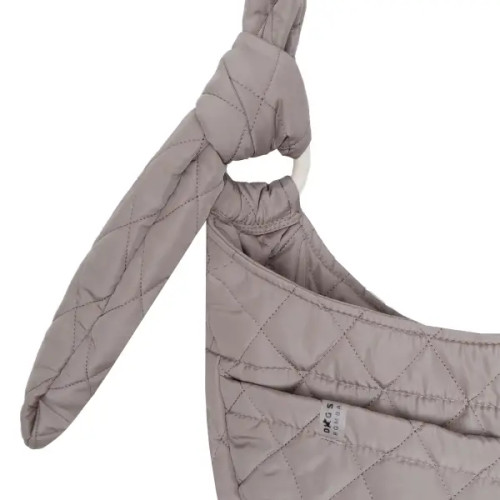 Слинг-переноска для собак стёганый S-107, серый