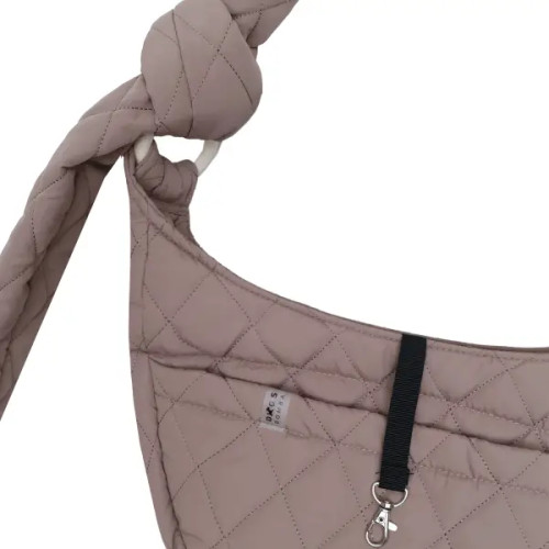 Слинг-переноска для собак стёганый S-117, цвет моко