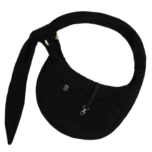 Слинг-переноска для собак Teddy S-80, чёрный