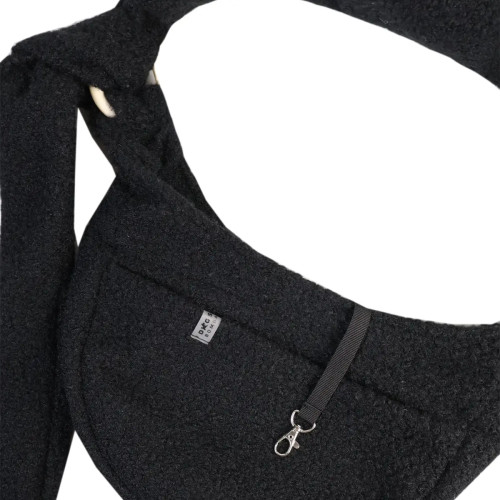 Слинг-переноска для собак Teddy S-80, чёрный