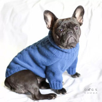 В'язаний светр для собак Dogs Bomba Y-230 Синій Унісекс