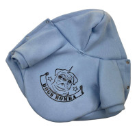 Толстовка для собак с принтом Единорог голубого цвета Y-264