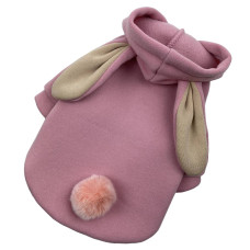 Толстовка для собак Dogs Bomba Y-267 пудра з вушками