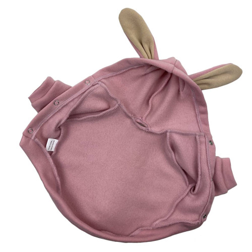 Толстовка для собак Dogs Bomba Y-267 пудра з вушками