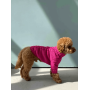 Свитер для собак Dogs Bomba Y-282 Малиновый Косичка