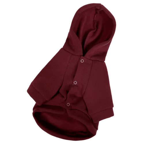 Толстовка для собак Dogs Bomba Y-315 Марсала с кармашком