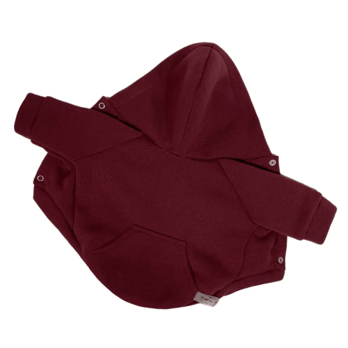 Толстовка для собак Dogs Bomba Y-315 Марсала с кармашком