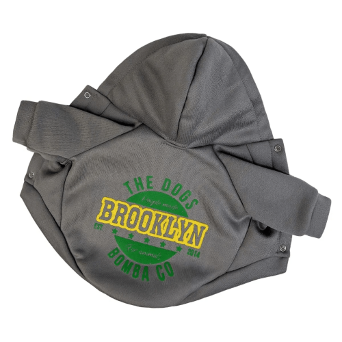 Толстовка для собак Brooklyn серого цвета Y-340
