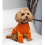 Вязаный свитер для собак Dogs Bomba Y-345 оранжевый с уточками