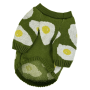 Свитер для собак Dogs Bomba Y-346 Зелёный Яичница