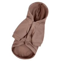 Толстовка для собак "Кармашек" пудровая Y-349