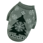 Свитер для собак Dogs Bomba Y-353 мятного цвета "Елочка"
