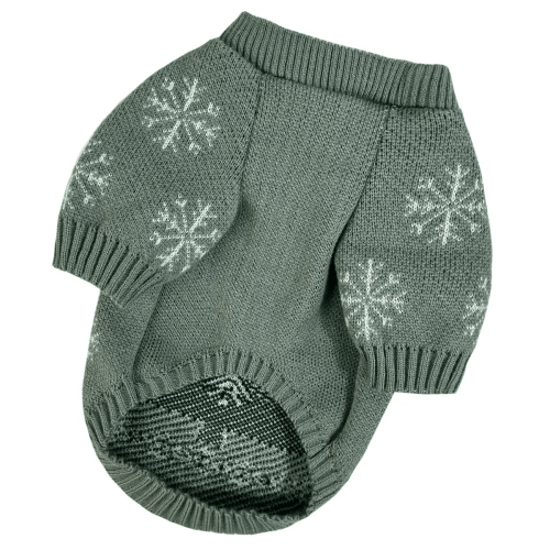 Свитер для собак Dogs Bomba Y-353 мятного цвета "Елочка"