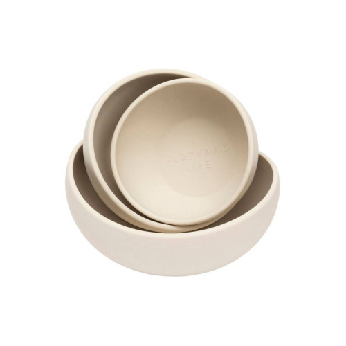 Миска для собак FuzzYard LIFE, бежевая