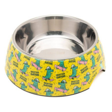 Миска для собак FuzzYard Gator, желтая