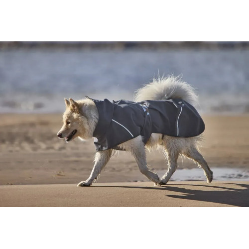 Дождевик для собак Hurtta Mudventure Coat ECO, серый