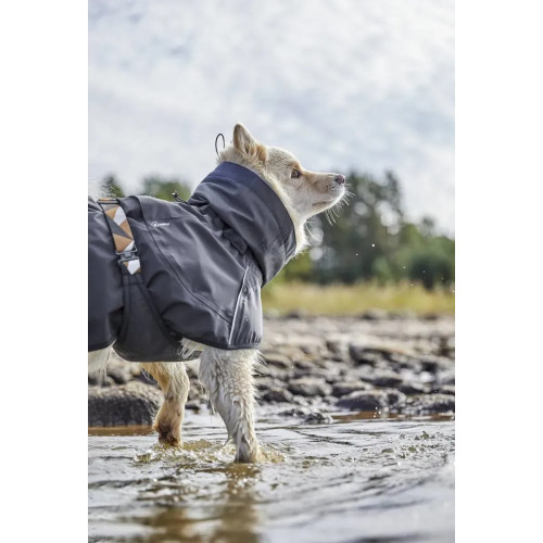 Дождевик для собак Hurtta Mudventure Coat ECO, серый