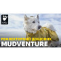 Рефлекторный дождевик для собак Hurtta Mudventure Reflective Coat, жёлтый