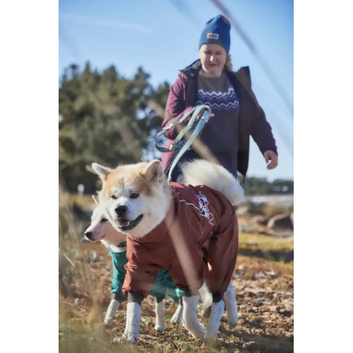 Дождевик-комбинезон для собак Hurtta Mudventure Overall ECO, оранжевый