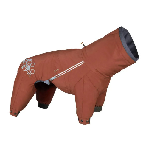 Дождевик-комбинезон для собак Hurtta Mudventure Overall ECO, оранжевый