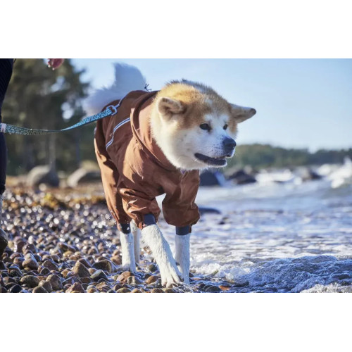 Дождевик-комбинезон для собак Hurtta Mudventure Overall ECO, оранжевый