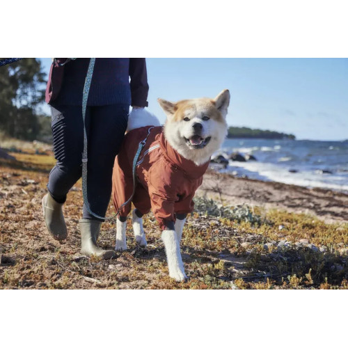 Дождевик-комбинезон для собак Hurtta Mudventure Overall ECO, оранжевый