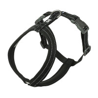 Шлейка для собак Hurtta, Casual Y-harness, черная